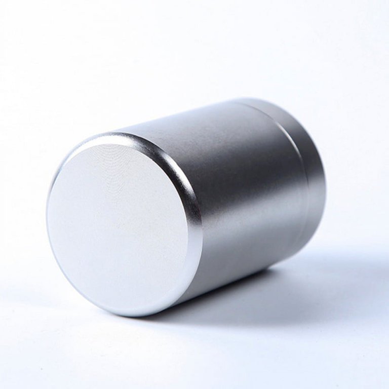 Stainless Steel Tea & Coffee Storage Tin - Airtight Canister For Loose Leaf Tea, Coffee Beans, Sugar