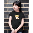 thumbnail image 2 of Cute Shiba Inu Wearing Hat T-Shirt Juniors -Image by Shutterstock,  Small, 2 of 4