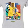 thumbnail image 3 of Pokémon - Pikachu Summer - Juniors Fitted Graphic T-Shirt, 3 of 5