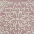 thumbnail image 3 of Nourison Jubilant Geometric Floral Ivory/Pink 7'10" x 9'10" Area Rug, (8' x 10'), 3 of 9