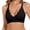 239-Black, variant on Wireless Bras for Women No Underwire Deep V Jelly Bra Comfortable Seamless Soft Bra