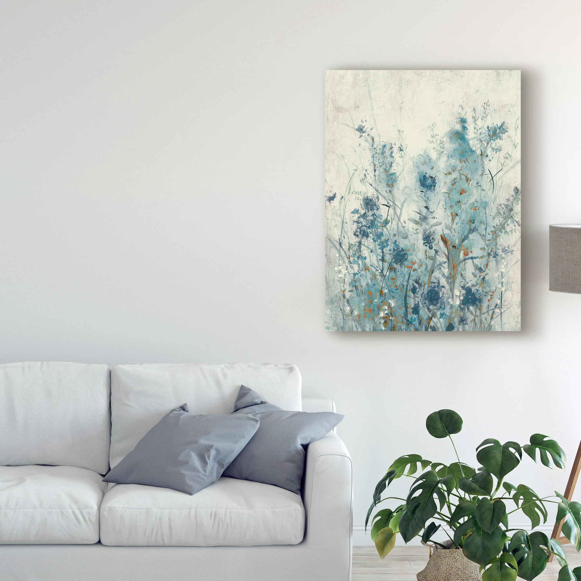 Trademark Fine Art 'Blue Spring II' Canvas Art by Tim OToole