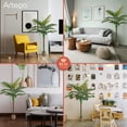 thumbnail image 4 of Planta artificial moderna decorativa Real Style Palmera Hawaii grande de 150cm de alto Artego para hogar sala comercio oficina, 4 of 9