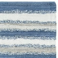 thumbnail image 5 of SAFAVIEH Montauk Coilean Striped Cotton Area Rug, Blue/Multi, 6' x 6' Square, 5 of 6