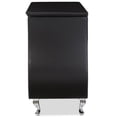 thumbnail image 3 of Bowery Hill Commode Double 6 Tiroirs en Similicuir Noir, 3 of 4