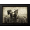 thumbnail image 2 of Van de Goor, Lars 18x13 Black Modern Framed Museum Art Print Titled - Horses Dont Whisper, 2 of 5