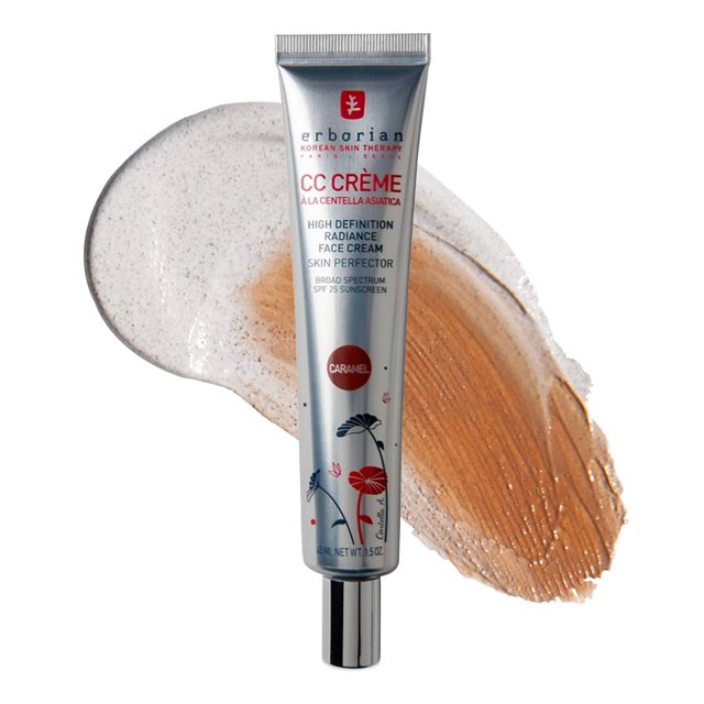 Crema correctora de color Erborian CC Cream Cica Caramel, 45 ml, SPF25