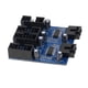 thumbnail image 4 of Cabezal USB de 9 pines macho 1 a 4 hembra Cable de extensión tarjeta escritorio USB2.0 HUB Hugtrwg Nuevos Originales, 4 of 6