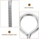 thumbnail image 4 of Tornillos de ojos de acero de acero inoxidable de 10 piezas ganchos para el ojo de tornillo pesado tornillos de metal tornillos, 4 of 8