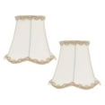 thumbnail image 3 of Dayesque 2-Pack Vintage European Style Table Lamp Shades, Cloth Chandelier Replacement Shades for Pendant, Bedside, Wall Lamps, 3 of 8