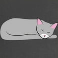 thumbnail image 2 of CafePress - Sleeping Cat Maternity Dark T Shirt - Maternity Dark T-Shirt, 2 of 3