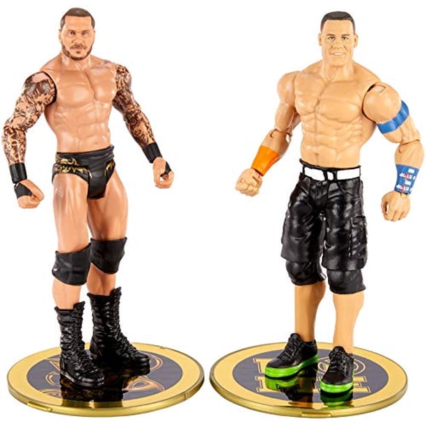 WWE John Cena vs Randy Orton Championship Showdown 2 Pack 6 en figuras de acción Friday Ni Mattel WWE MATTEL