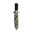 thumbnail image 4 of HILABEE Fake Knives Prop Short Knives for Costume Accessory Outdoor Activities Party Style A, 4 of 9
