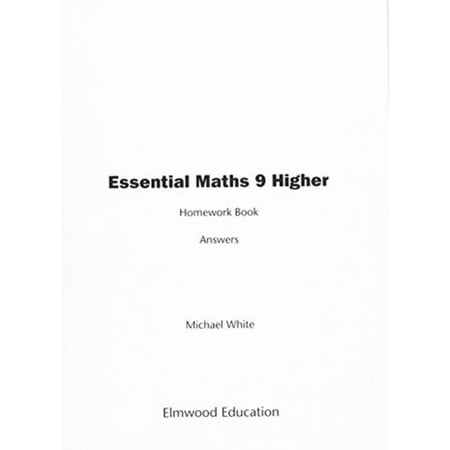 Help with homework maths essentials