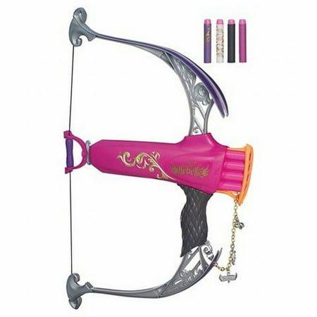 Nerf Rebelle Charmed Ever Fierce Crossbow Bow Shoots Soft (Best Bow Ever Made)