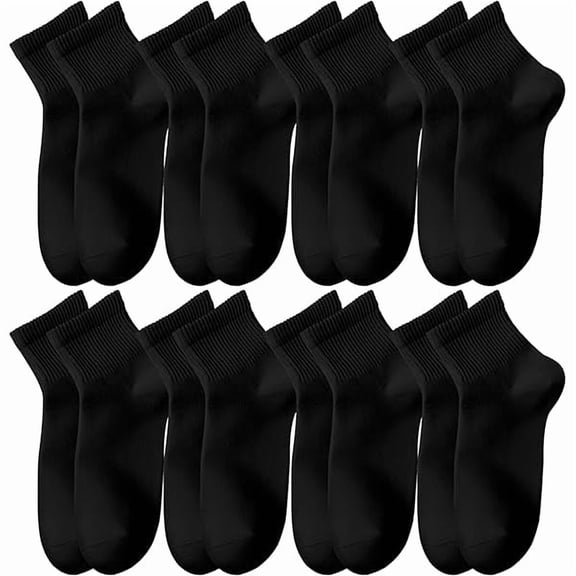 Eryueer Womens Crew Ankle Socks 8 Pairs Thin Cotton Athletic Casual Socks for Women Gym Running Sports