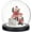 Shape10, variant on Glass Dome Cover Decorative Display Case Cloche Bell Jar Terrarium with Wood Base Black 125x115mm