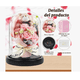 thumbnail image 4 of Flores Artificiales Rosa Eterna Con Oso, 4 of 4