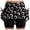 Black, variant on Halloween Mid Rise Culottes, Women's Athleisure Two-Piece Outfit with Pockets, Comfortable Stretch Pants