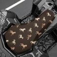 thumbnail image 3 of Renewold Breathable ATV Seat Cover 25.2x10 Inch, UV Resistant & Waterproof Four Wheeler Seat Protector for Summer Heat, Universal Fit Honda/Polaris/Kawasaki, Horse Brown, 3 of 7