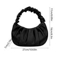 thumbnail image 3 of Bolso de hombro casual para mujer | Bolso tipo bandolera | Tote cruzado de cuero PU | Correa ajustable | Diseño elegante y versátil | Compatible con teléfono, billetera, gafas de sol | 27x16x7 cm, 3 of 6