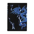 thumbnail image 3 of FUIALDOLG Blue Winged Dragon Youth Wallet for Sports, Polyester Trifold Money Organizer with Magic Stiker, Wear-Resistant Toddler Boys Wallet for Travel and Outdoor, 3 of 7