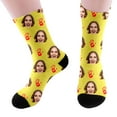 thumbnail image 1 of Personalised Socks With Photo Socks With Face Socks Print Photo Personalised Socks For Christmas Birthday And, 1 of 4
