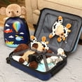 thumbnail image 4 of Set de equipaje Weewooday Kids, maleta de 18 pulgadas con mochila, 4 of 6