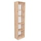 thumbnail image 5 of Biblioteca Home Eco, Macadamia y Blanco Duqueza, con Cinco Entrepaños, 5 of 8