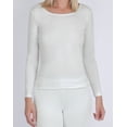 INNERSY Women's Thermal Underwear Tops Round Neck Base Layer Shirt