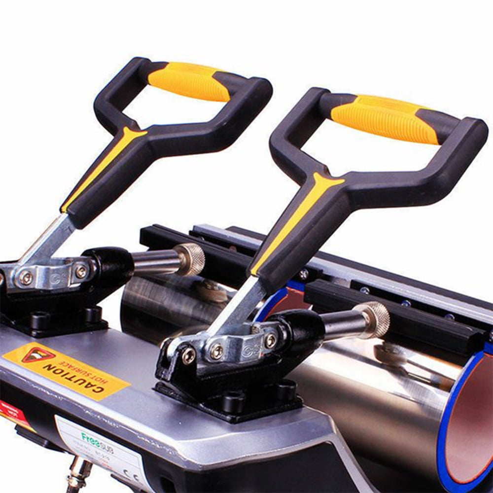 Techtongda 5in1 Mug Heat Press Sublimation Transfer Machine with Double Station