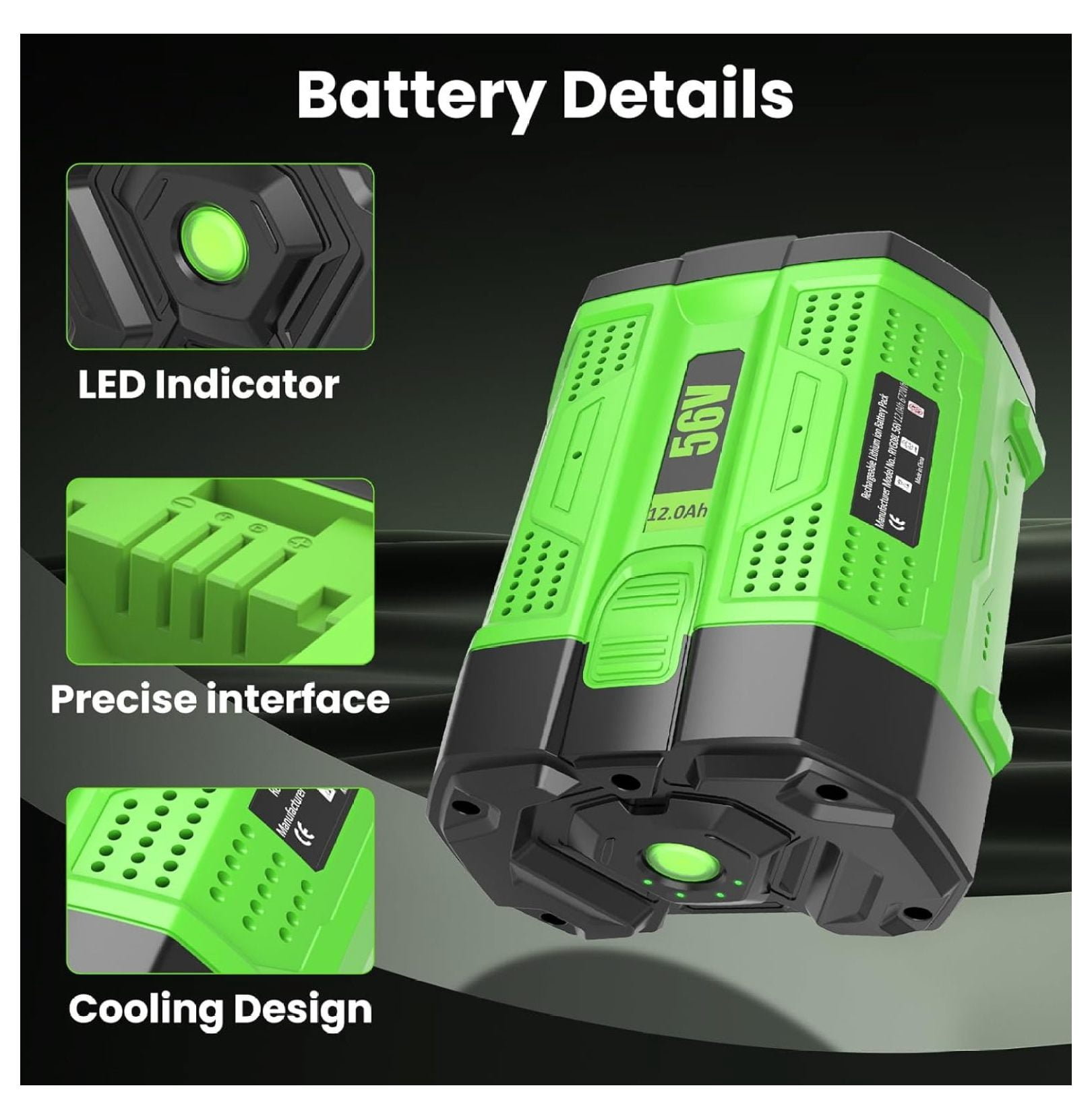 12V 100Ah Autobatterie Orbis BS60044 – 830A Kaltstart, Wartungsfrei Für Pkw & Vans