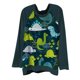 thumbnail image 1 of Sudadera extragrande de lana de manga larga con cuello redondo y estampado retro para mujer Fridja  fhghd896, 1 of 4