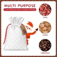 thumbnail image 7 of Fuzoiu Travel Around The World Airplane Print Christmas Gift Bag,Burlap Gift Bag with Drawstring Closure & Hang Tag,Perfect for Holidays, Birthdays, and Special Occasions-Small, 7 of 7