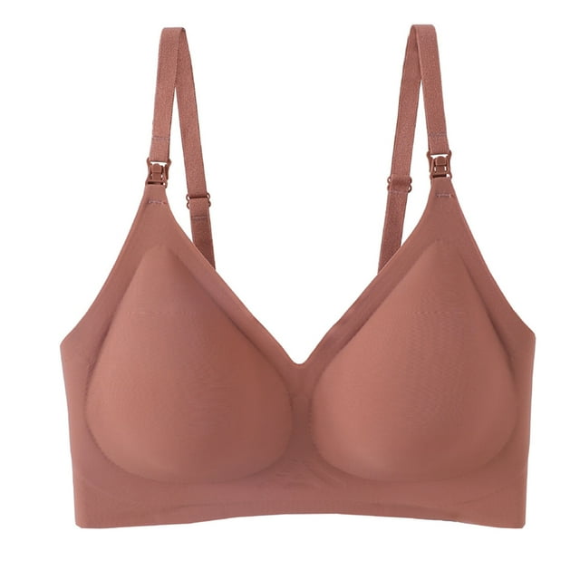 Cozy Adjustable Bra Comfort Wirefree Seamless Bra with Embedded Pad for Women - Walmart.com