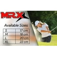 thumbnail image 2 of MRX Women's Left Hand Golf Gloves Cabretta Leather White / Burgundy S, 2 of 8