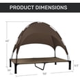 thumbnail image 5 of Elevated  Bed with Canopy, Portable   with Removable Shade Tent, Outdoor Raised Pet  Cooling Bed for Dogs, 5 of 6