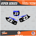 thumbnail image 2 of Kalair GFX Graphics Kit for Yamaha YZ125 (2015-2021) Viper Series, 2 of 5