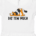 thumbnail image 4 of Inktastic Napping Dis Tew Much Longhair Calico Cat Girls Baby Dress, 4 of 5