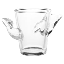 GOOHOCHY Adorable Animal Shot Glasses Clear Glass for Party Use Small 2 oz Shots Perfect for Vodka Whiskey