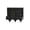 Black#2, variant on Plastic Garden Fence Panel for Landscaping Lawn Edging Border Tree Ring Barrier for Outdoor Yard Decorative Grass Stones Separation 10.15 x 8.66 Inch Single Panel