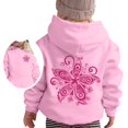 thumbnail image 1 of PMVFHDE Liquidation Sweat à Col Rond pour Filles Mode Décontractée Imprimé à Manches Longues Rose,130, 1 of 7