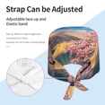thumbnail image 6 of Yiaed Cherry Blossoms Pattern Working Cap,Tie Back Scrub Cap,Adjustable Working Hat Sweatband, Elastic Bandage Tie Back Hats,Breathable Headgear, 6 of 8