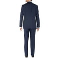 thumbnail image 2 of Mens Ticket Pocket Three Piece Db French Blue Modern Fit, 2 of 5
