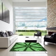 thumbnail image 6 of Ahgly Company Indoor Rectangle Patterned Deep Emerald Green Area Rugs, 5' x 7', 6 of 6