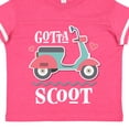 thumbnail image 4 of Inktastic Gotta Scoot Cute Scooter Girls Toddler T-Shirt, 4 of 5