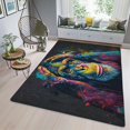 thumbnail image 3 of Monkey Rug & Home Decor-Cool Gorilla Black Area Rugs-Animal Monkey Rug Carpet Durable & Non-Slip Modern Rugs for Living Room Bedroom Man Cave Decorative-P83UR, 3 of 7
