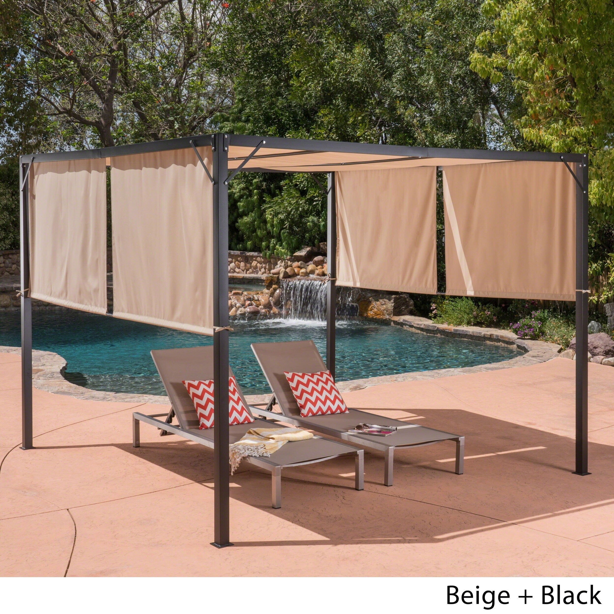 Christopher Knight Home Westray Outdoor Steel 10foot Gazebo by