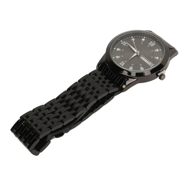 Relojes Clásicos para Hombres Reloj de Pulsera Impermeable de Acero Inoxidable Relojes Luminosos de Cuarzo para Hombres Relojes de Pulsera de Vestir de Lujo Casuales de Moda ANGGREK Otros