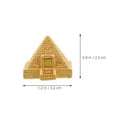 thumbnail image 2 of DRAFIDEEP 12Pcs Small Pyramid Sculpture Egyptian Shelf Statue Home Decor Collectors, 2 of 8